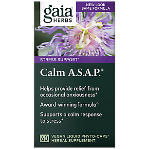 Calm ASAP - Stress & Anxiety Support (60 Liquid Capsules)