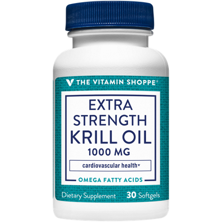 The Vitamin Shoppe Extra Strength Krill Oil softgels 1000 MG view