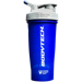 BodyTech Classic Shaker Bottle with Wire Whisk BlenderBall blue front