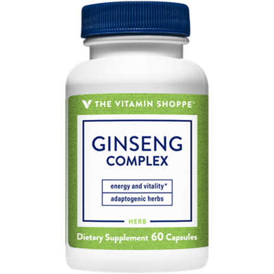 Ginseng Complex - Apoptogenic Herb to Support Energy & Vitality (60 Capsules)