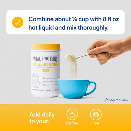 Vital Proteins Collagen Creamer Powder container view 5