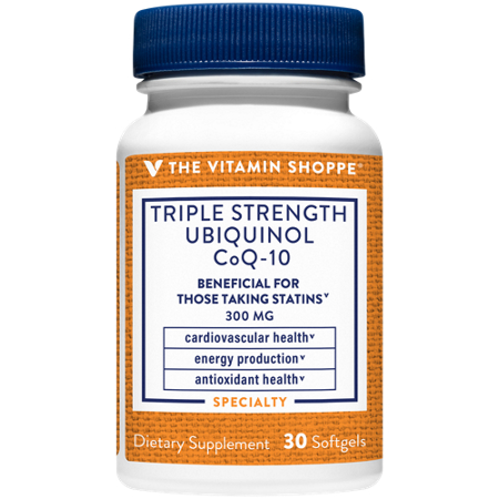 The Vitamin Shoppe Ubiquinol CoQ-10 softgels 300 MG view