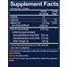 Vthrive Fish Oil with Vitamin D3 Supplement Facts label