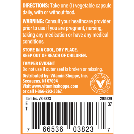 Directions for The Vitamin Shoppe Ultimate 10+ Probiotic 50 Billion CFUs