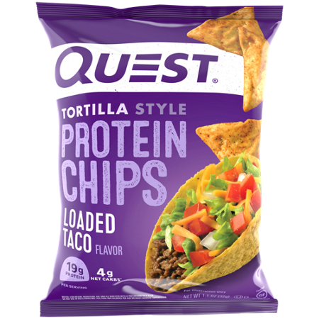 Quest Tortilla Style Protein Chips Loaded Taco alternate view 4