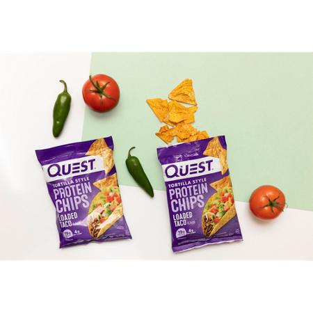 Quest Tortilla Style Protein Chips Loaded Taco view 5