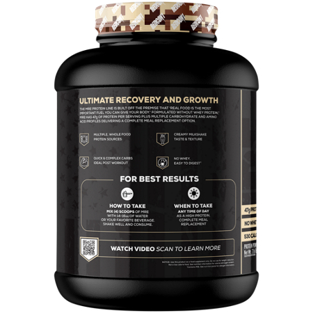 RedCon1 MRE Real Whole Food Meal Replacement oatmeal chocolate chip view 4