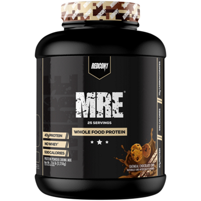 MRE Real Whole Food Meal Replacement - Oatmeal Chocolate Chip (7.15 Lbs. / 25 Servings)