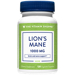 The Vitamin Shoppe Lions Mane Vegetable Capsules 1000 MG bottle front