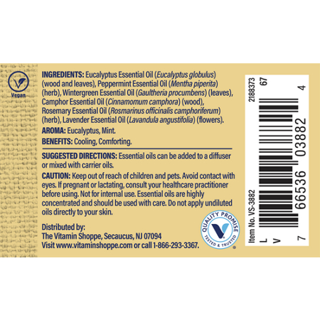 Tension Essential Oil Blend from The Vitamin Shoppe