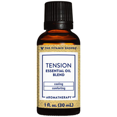 The Vitamin Shoppe Tension Essential Oil Blend bottle view