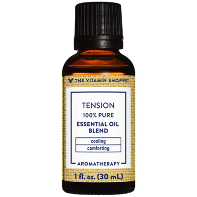 Tension Essential Oil Blend - Cooling & Comforting Aromatherapy (1 fl. oz.)