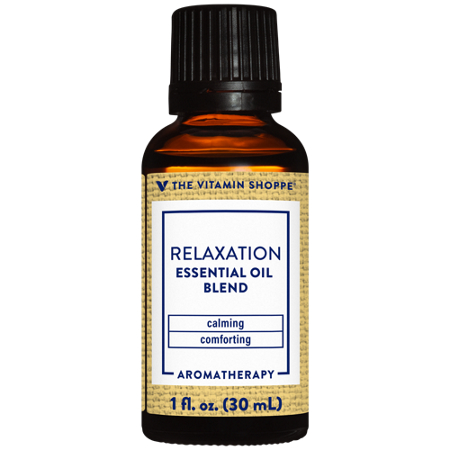 The Vitamin Shoppe Relaxation Essential Oil Blend bottle view