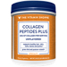 The Vitamin Shoppe Collagen Peptides Plus Powder container front