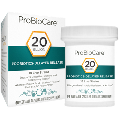 Probiotic - 20 Billion CFUs - Supports Digestive Health (60 Vegetable Capsules)
