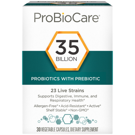 ProBioCare Probiotic 35 Billion CFUs Vegetable Capsules view 2