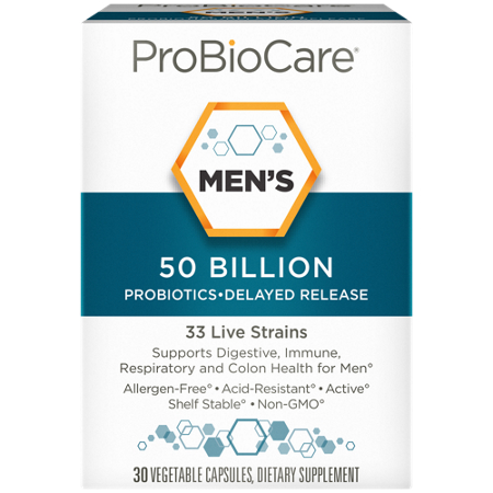 ProBioCare Probiotic for Men 50 Billion Vegetable Capsules view 2