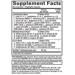 Supplement Facts label for ProBioCare Probiotic for Women 50 Billion CFUs