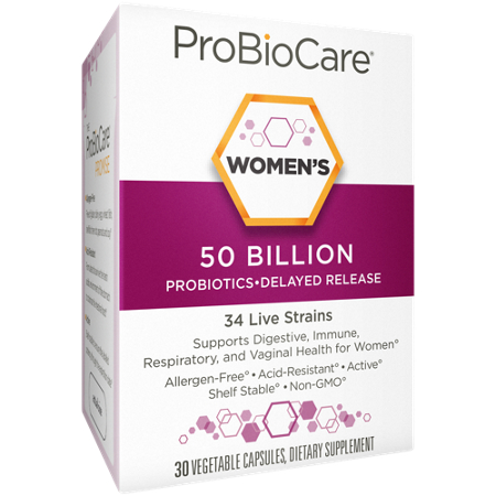 ProBioCare Women's Probiotic 50 Billion Vegetable Capsules view 7