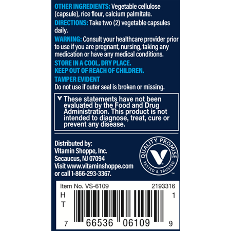 Directions for Vthrive Bioactive B-Complex Vitamin B plus Active Coenzymes