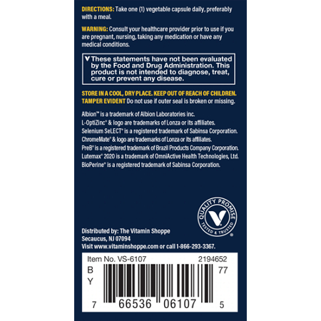 Directions for Vthrive Once-Daily Bioactive Multivitamin for Women 50 Plus