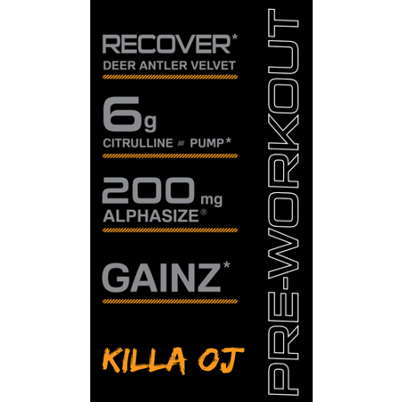 Bucked Up Pre-Workout Killa OJ alternate view 4