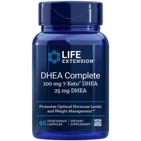 Life Extension DHEA Complete capsules front