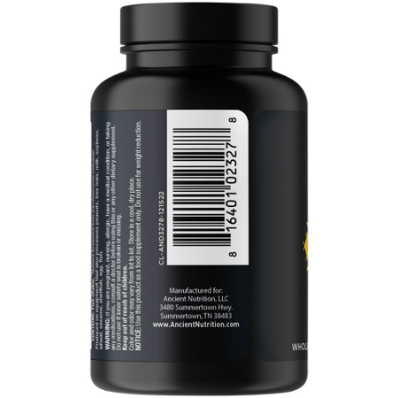 Ancient Nutrition Vitamin D with Vitamin K2 capsules 5000 IU view 4