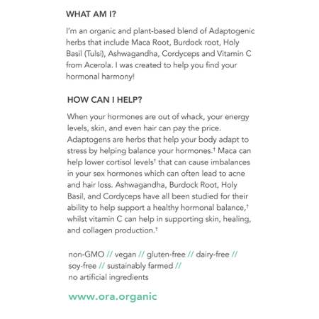 Hormonious Hormonal Balance vegan capsules alternate view 4