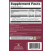 Supplement Facts label for Ancient Nutrition Multi Collagen Protein Powder