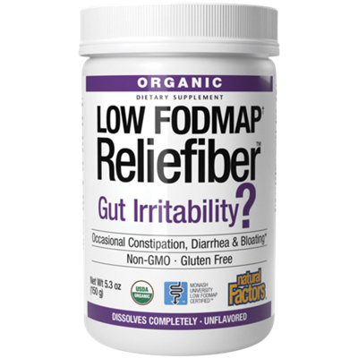 Organic Low FODMAP Reliefiber - Unflavored