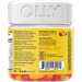 Olly Kids Multivitamin Gummy Worms with Zinc container back