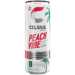 Celsius Sparkling Energy Drink Peach Vibe can front