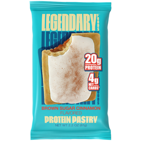 Legendary Foods Protein Pastry Brown Sugar Cinnamon package front