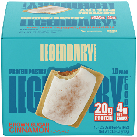 Legendary Foods Protein Pastry Brown Sugar Cinnamon box view 4