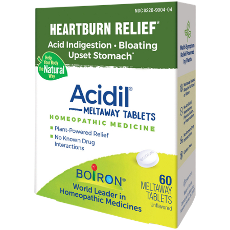 Boiron Acidil Heartburn Relief, 60 Tablets, view 7