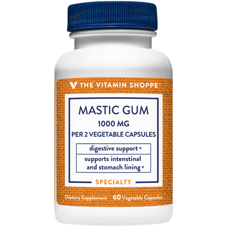 The Vitamin Shoppe Mastic Gum Digestive Support Capsules 1000 MG view