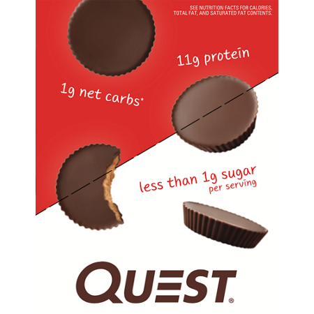 Quest Nutrition Peanut Butter Cups Protein 11g view 5