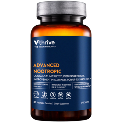 Advanced Nootropic Formula - Supports Cognitive Health & Brain Function (30 Vegetarian Capsules)