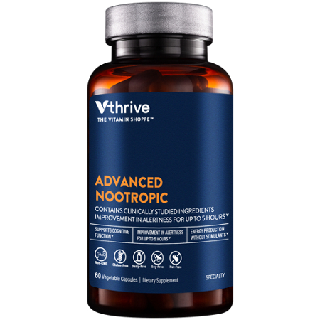 Vthrive Advanced Nootropic Formula capsules front