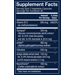 Supplement Facts label for Vthrive Advanced Nootropic Formula