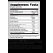 Supplement Facts label for Island Fusion Pre-Workout