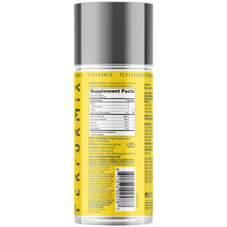 Supplement Facts label for Performix SST AbCuts CLA