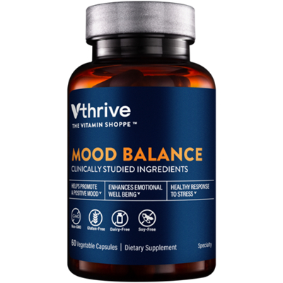 Mood Balance - Supports a Positive Mood & Enhances Emotional Wellbeing (60 Vegetable Capsules)