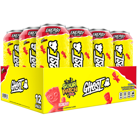 GHOST Energy Drink SOUR PATCH KIDS REDBERRY alternate view 4