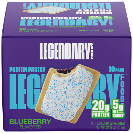 Legendary Foods Protein Pastry Blueberry box view 4