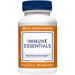 The Vitamin Shoppe Immune Essentials vegetable capsules bottle front