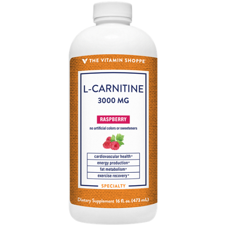 The Vitamin Shoppe L-Carnitine Amino Acid bottle view