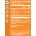 Supplement Facts label for L-Carnitine 3000 MG Raspberry