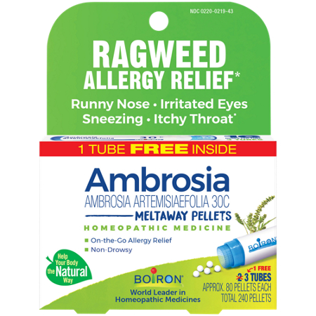 Ambrosia Meltaway Pellets box front